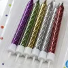 Colorful packaged birthday candles, children's party decoration candles, environmentally friendly, safe and flammable Application Scenario